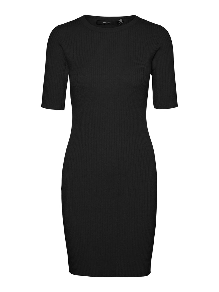FINAL SALE- Gold 2/4-sleeve bodycon dress, , large