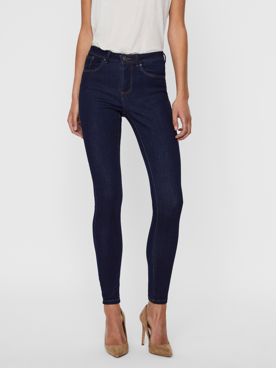 FINAL SALE - Tanya mid waist skinny fit jeans