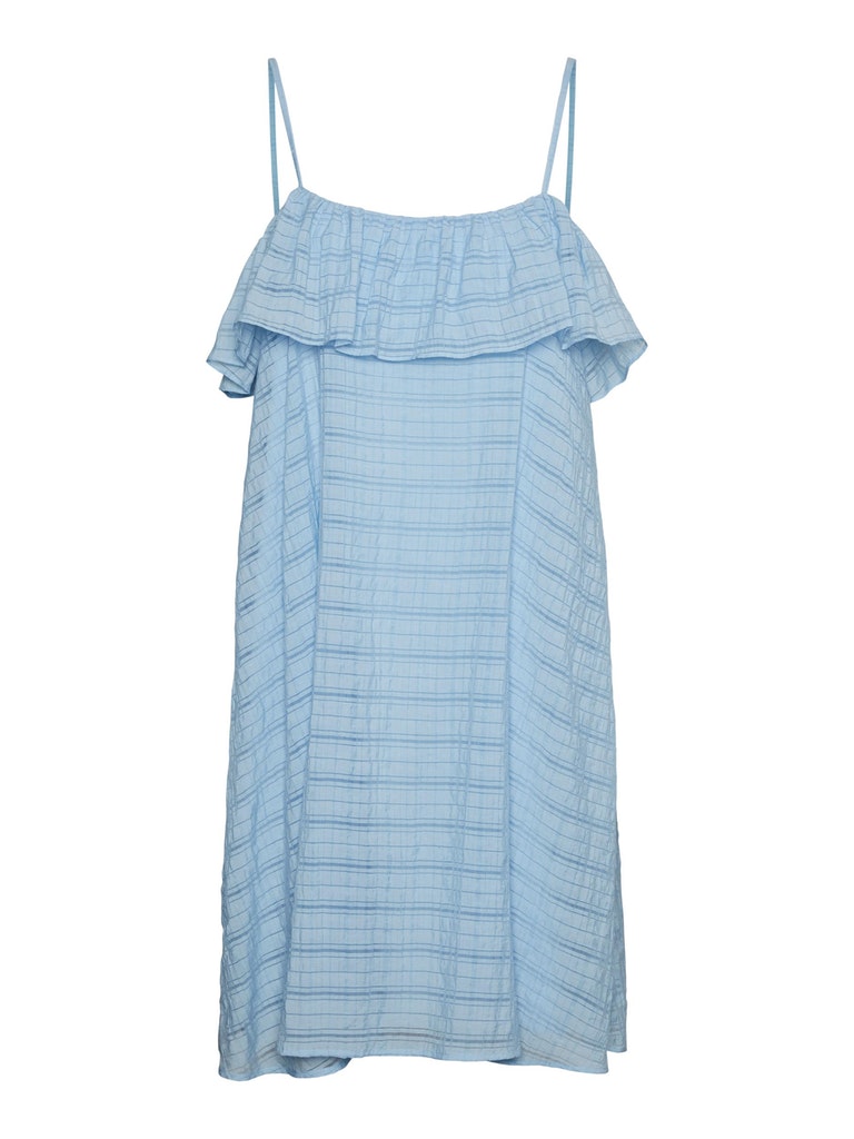FINAL SALE - AWARE | Tasmin sleeveless mini dress, BLUE BELL, large