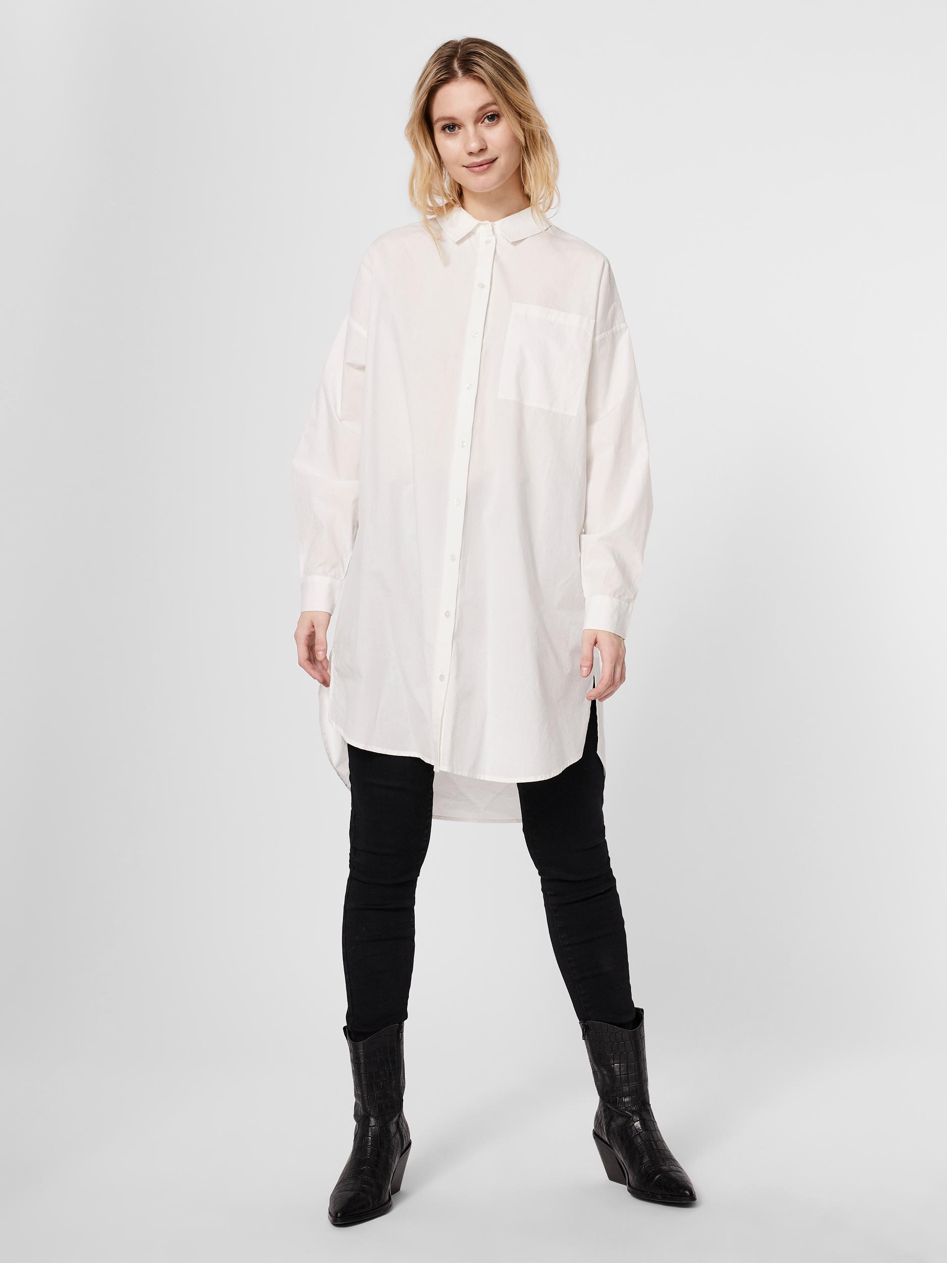 AWARE | Percey oversized shirt, SNOW WHITE, large