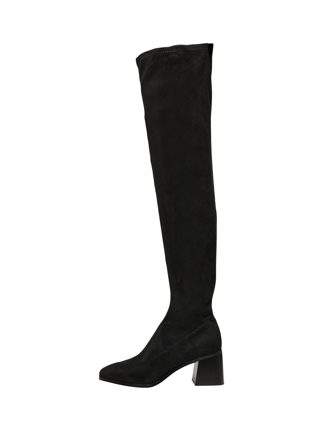 Bijou knee-high boots, BLACK, large