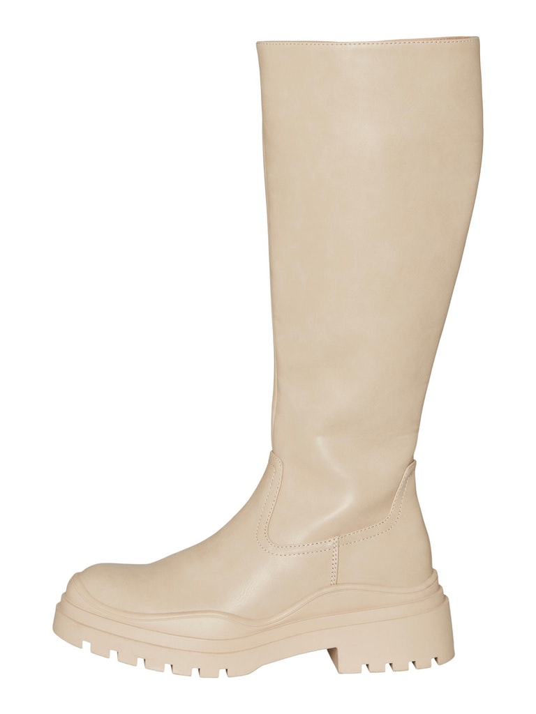 Mera knee-high boots, OATMEAL, large