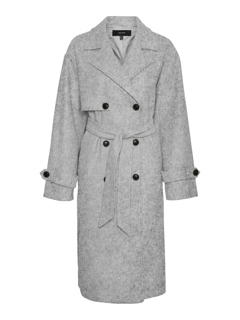 FINAL SALE- Fortune long trench coat, , large
