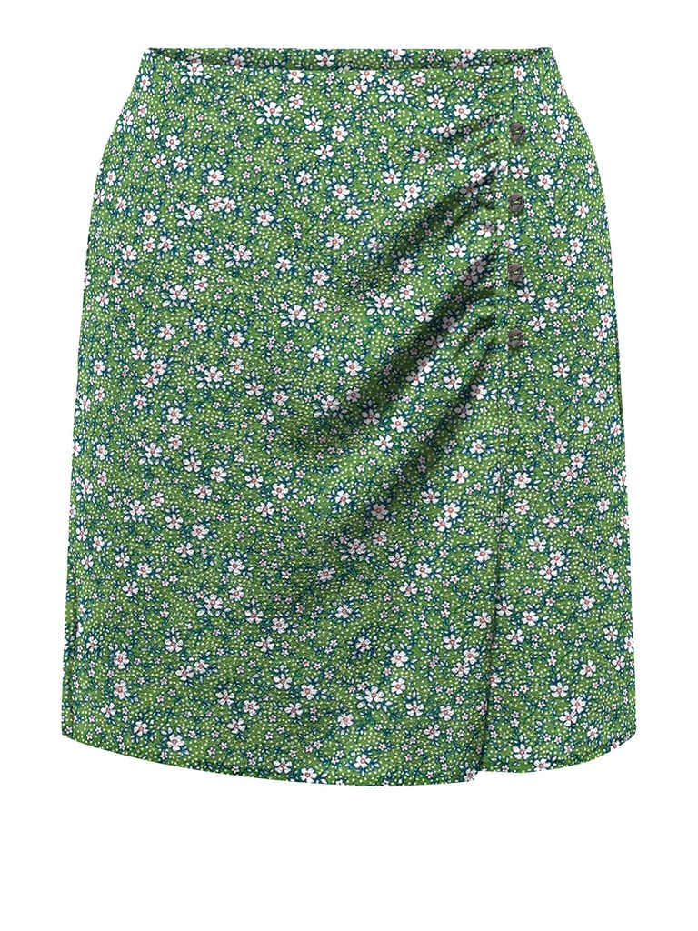 Nova wrap mini skirt, FAIRWAY, large