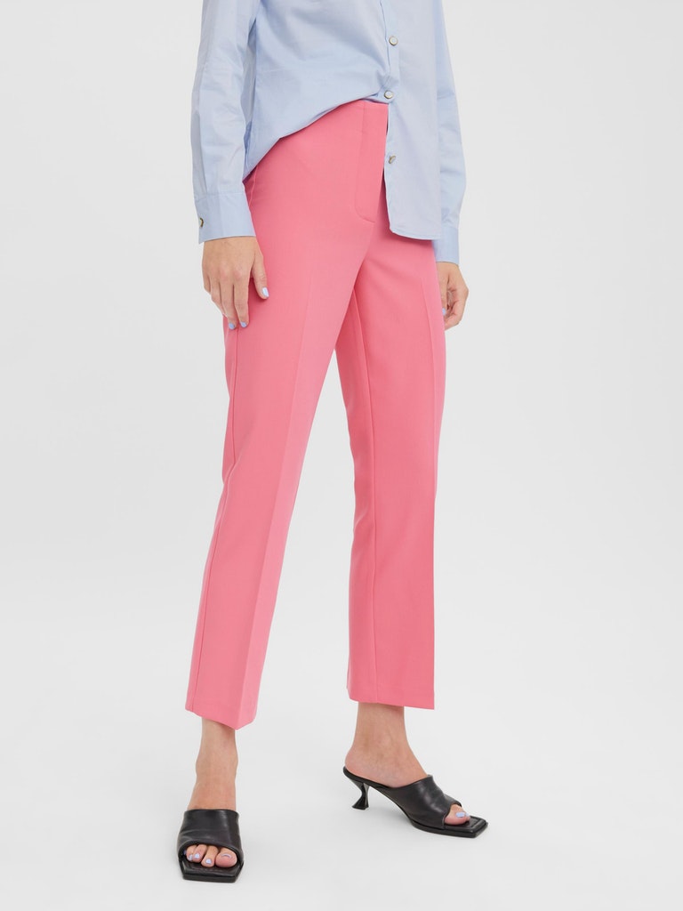 VENTE FINALE- Pantalon Sandy coupe évasée à taille haute, ROSE, large