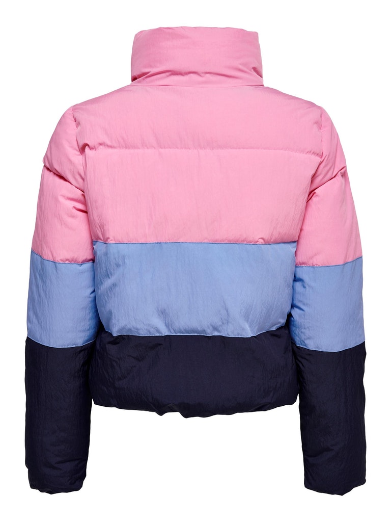 Dolly short colourblock puffer jacket, ULTRAMARINE, large