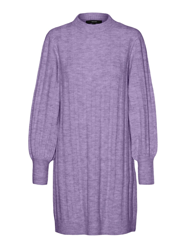 Alanis short knitted dress, VIOLA, large