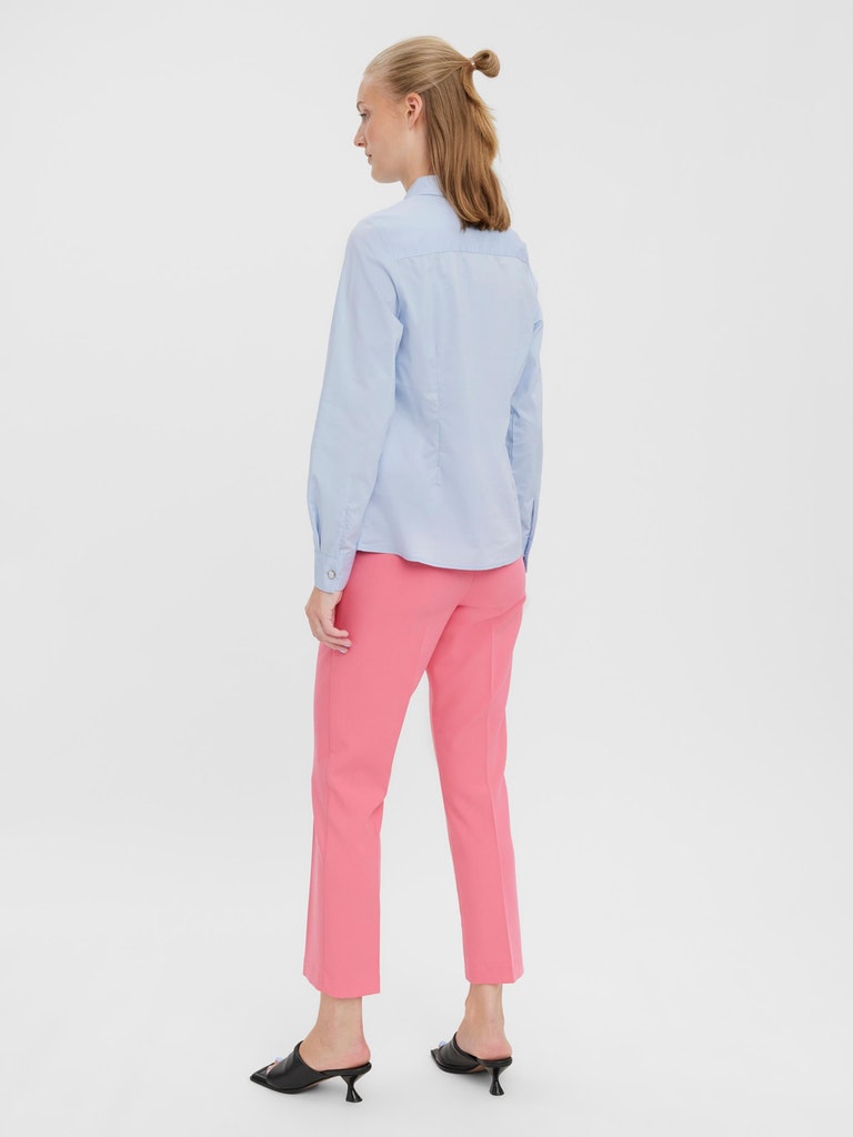 VENTE FINALE- Pantalon Sandy coupe évasée à taille haute, ROSE, large