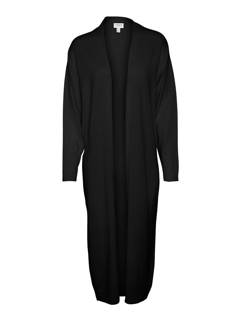 AWARE | Uzuri long knitted cardigan, BLACK, large