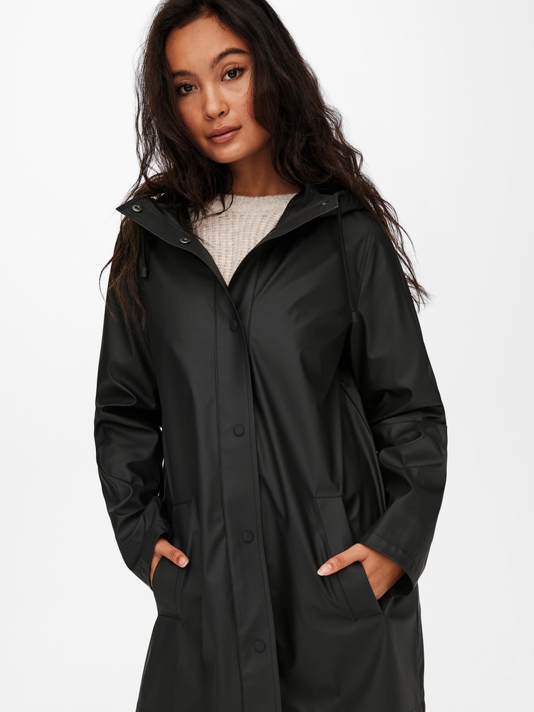 Manteau de pluie Ellen, NOIR, large