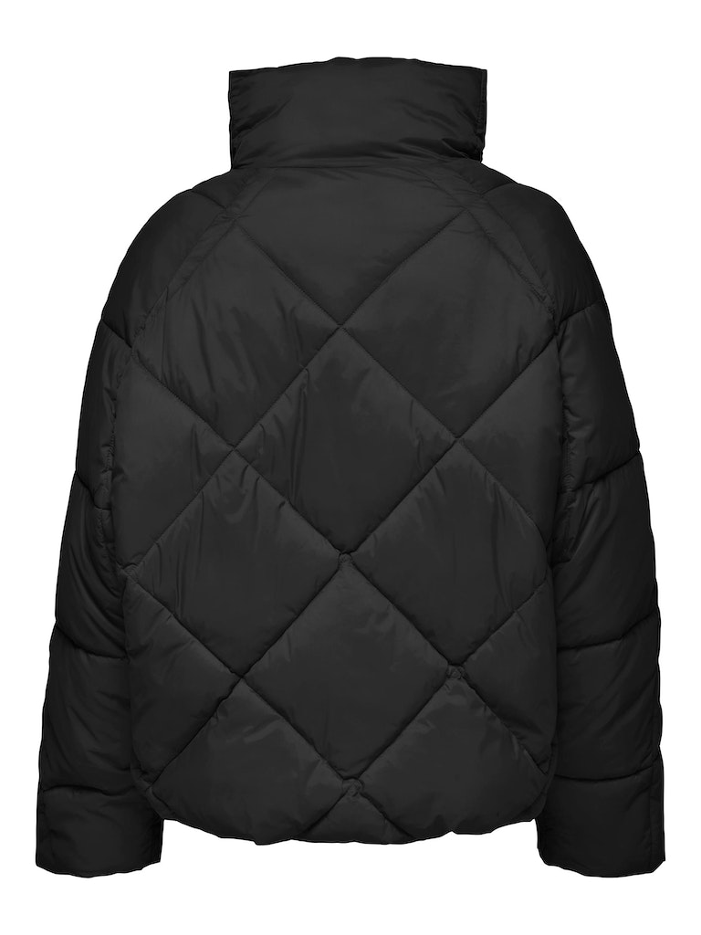 FINAL SALE- Carol short puffer jacket, BLACK, large