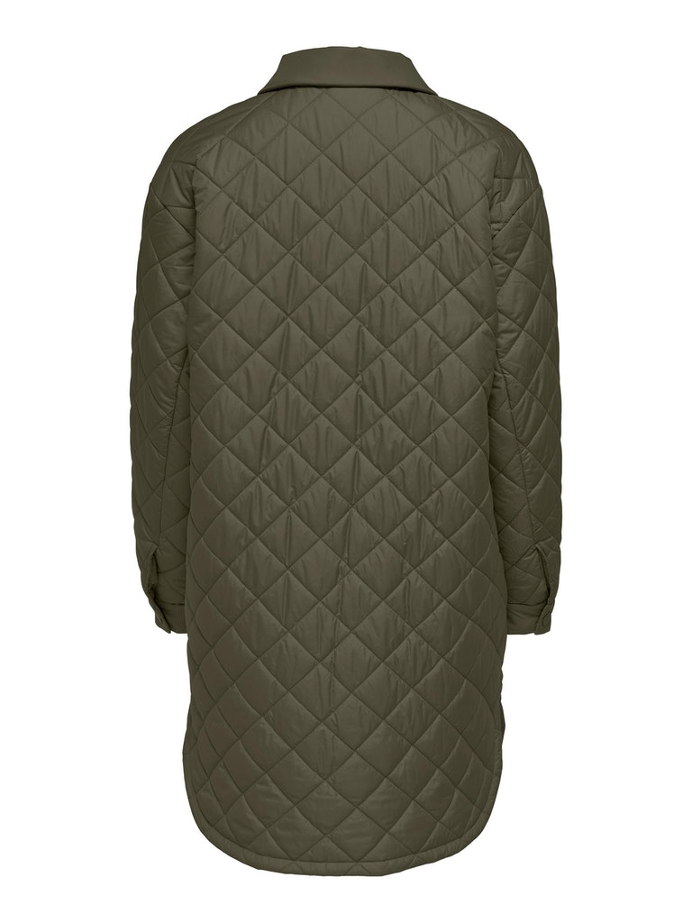 Longue veste matelassée Tanzia, VERT, large