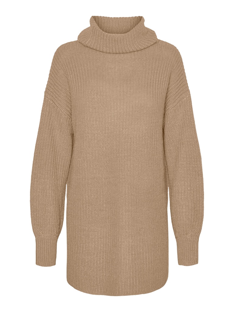 Sayla turtleneck sweater, SILVER MINK, large