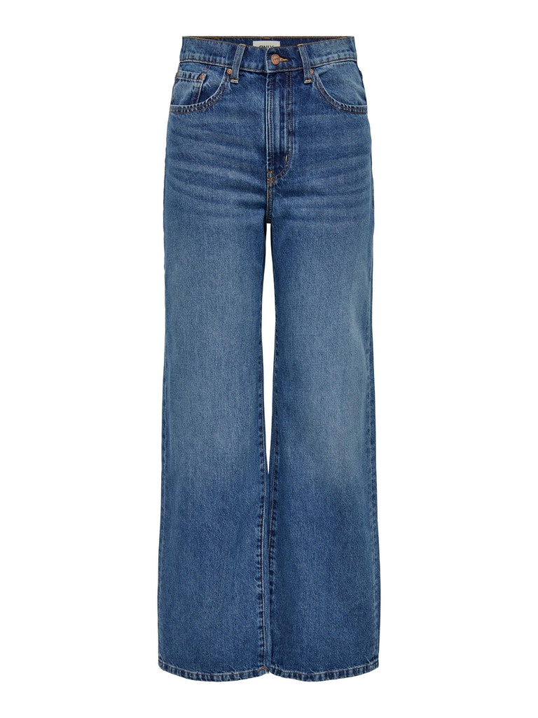 FINAL SALE - Hope super high waist wide fit jeans, MEDIUM BLUE DENIM, large