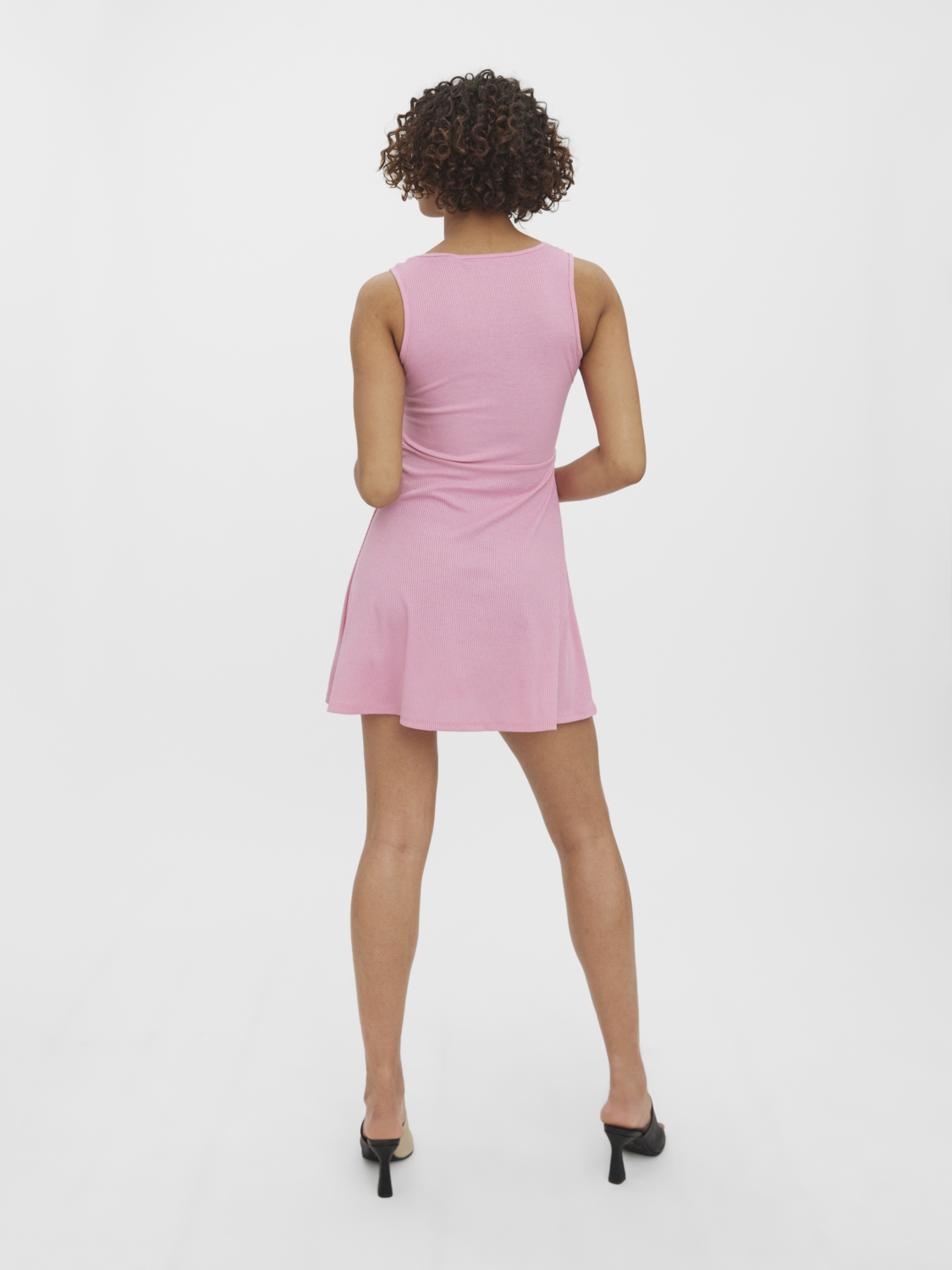 FINAL SALE - Tica sleeveless mini dress, PRISM PINK, large
