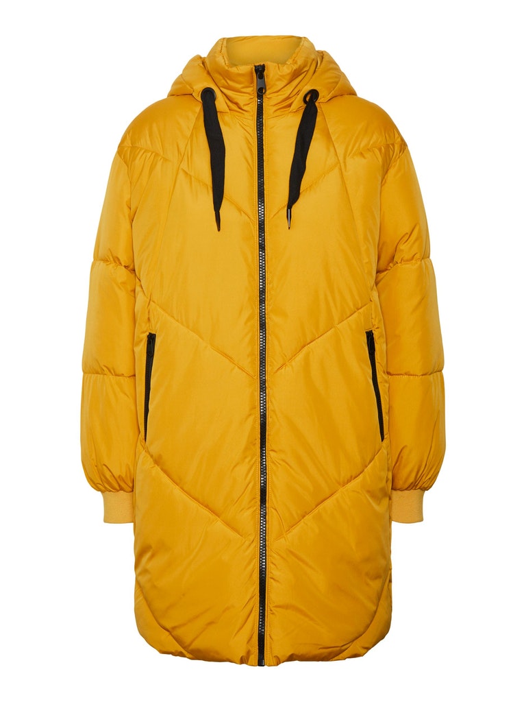 FINAL SALE- Beverly puffer coat, GOLDEN YELLOW, large