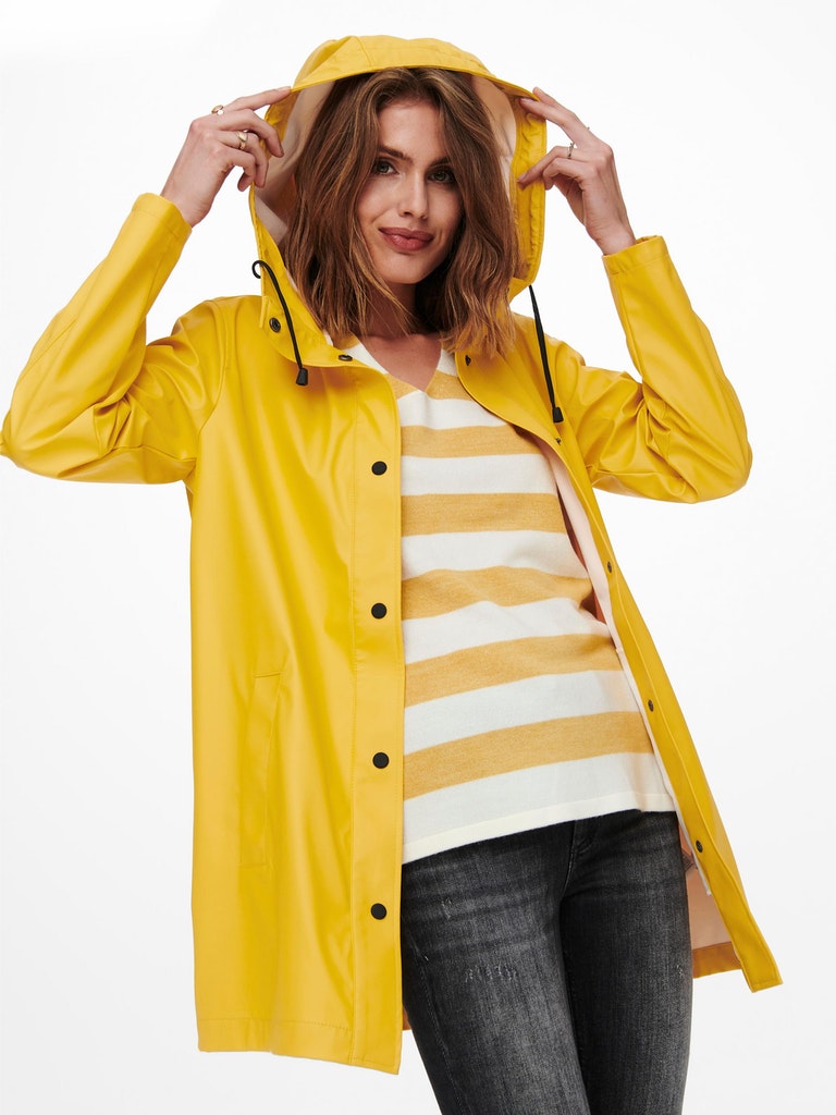 Manteau de pluie Ellen, JAUNE, large