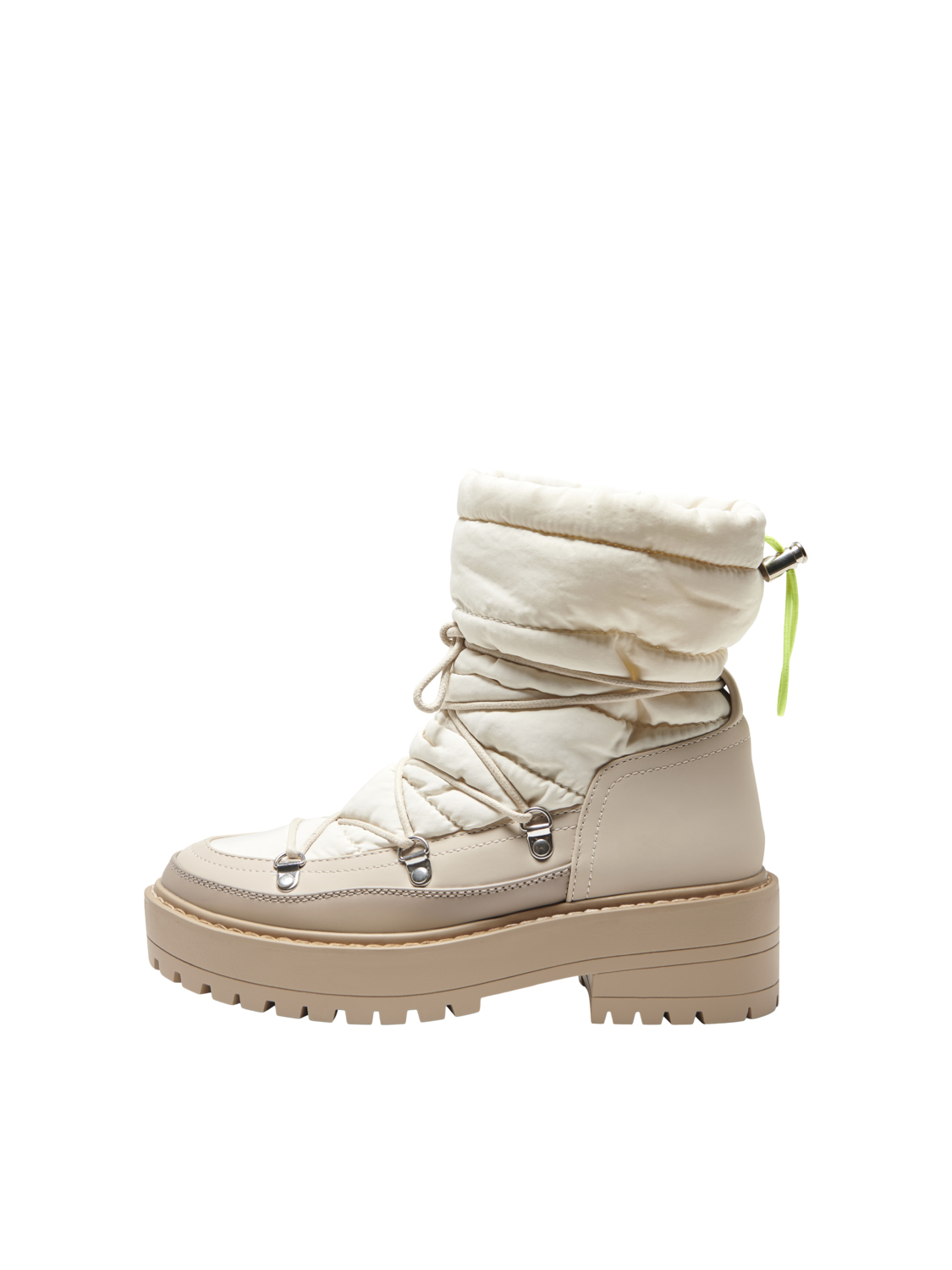 Brandie moon boots, WHITE, large