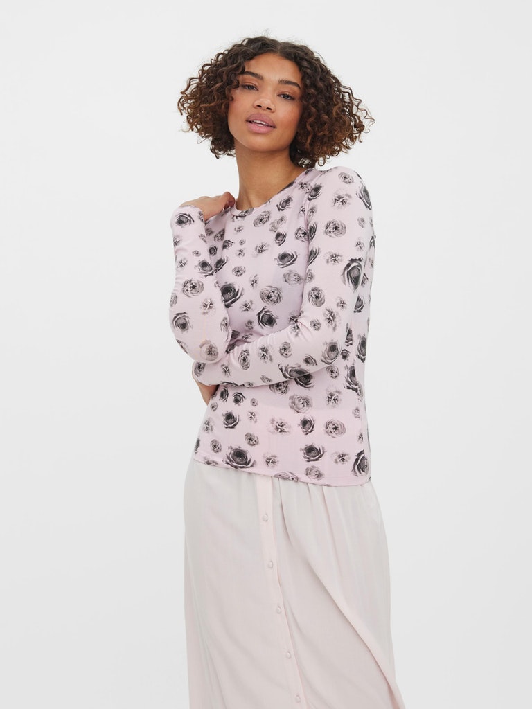 FINAL SALE - AWARE | Ulima long sleeves t-shirt, PARFAIT PINK, large