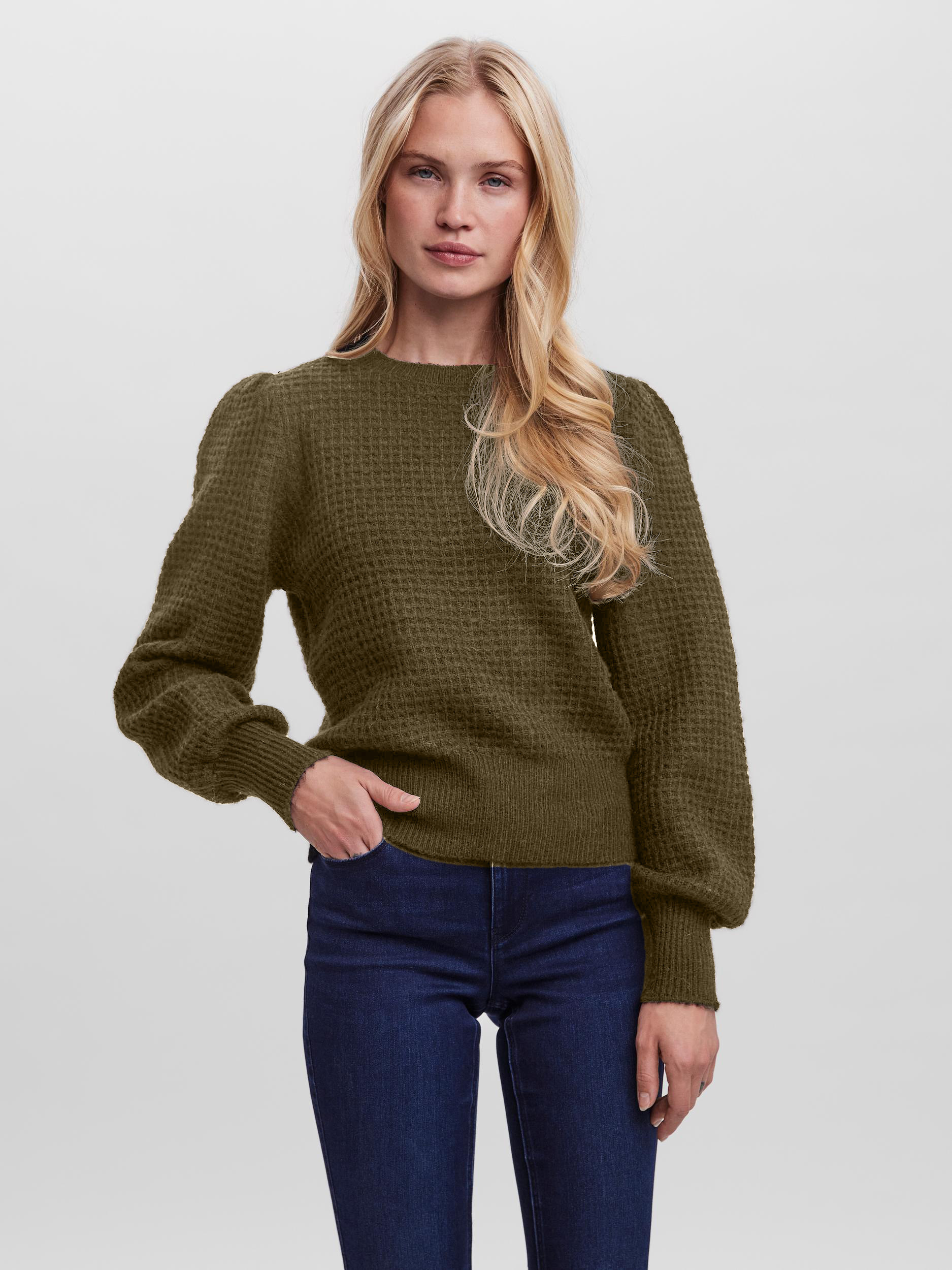 Allison textured knit sweater