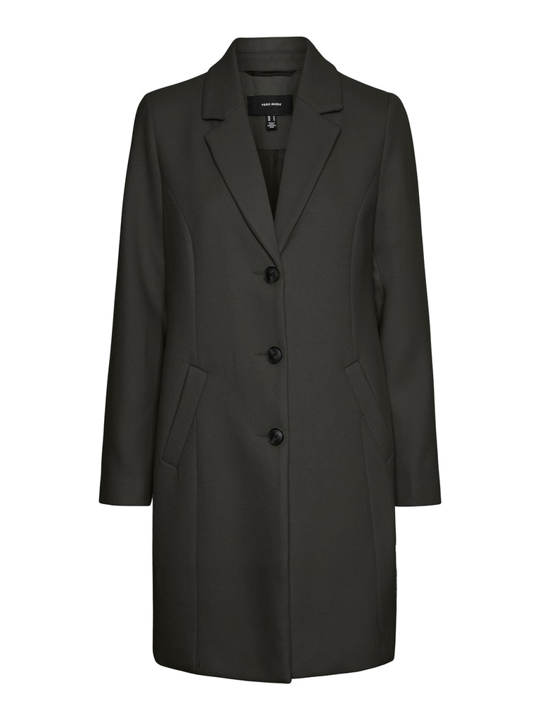FINAL SALE- Cindy Classic Long Coat, PEAT, large