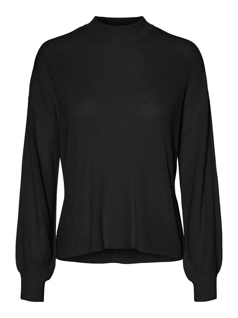 Lexsun boxy sweater, BLACK, large