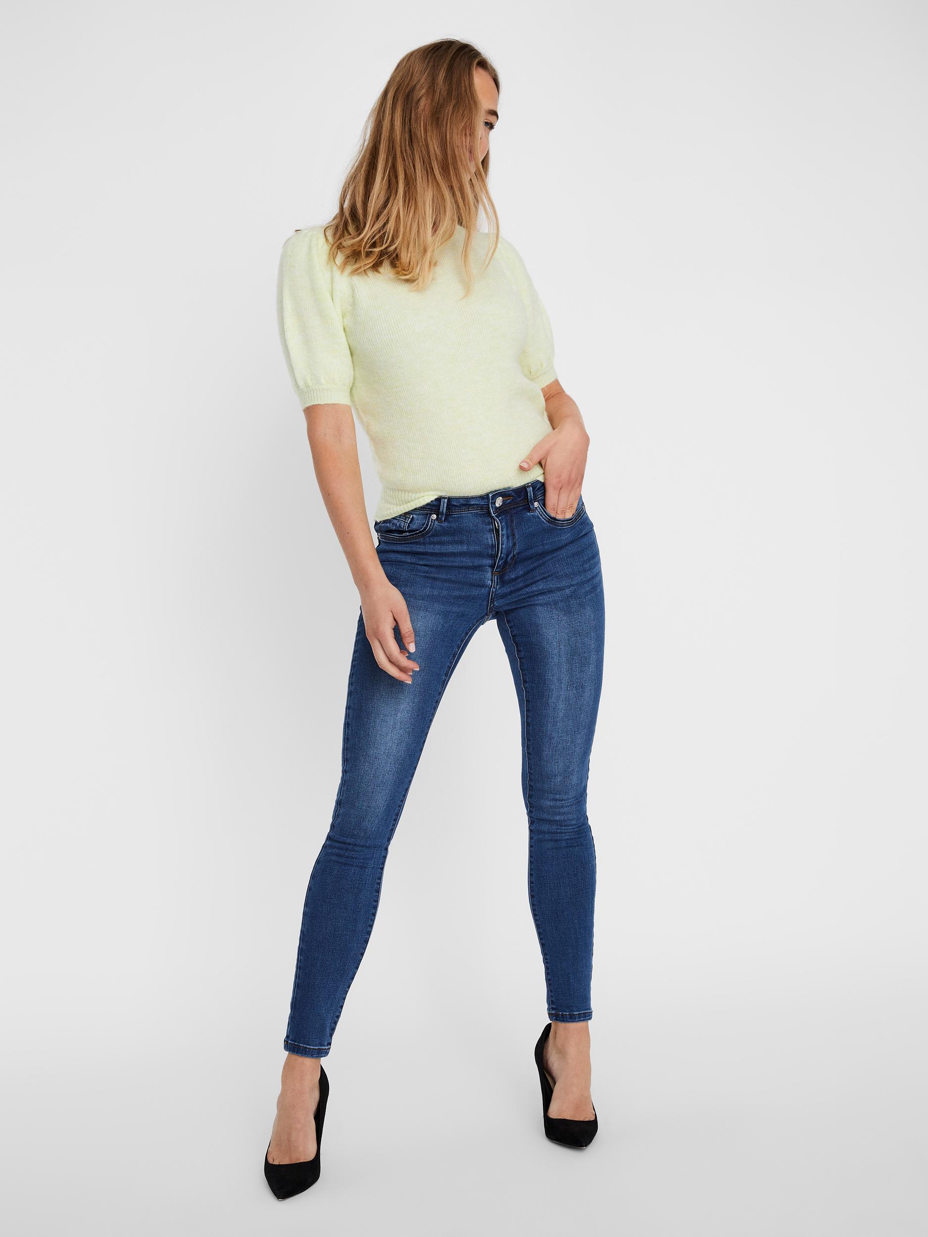 Jeans Tanya coupe skinny à taille mi-haute