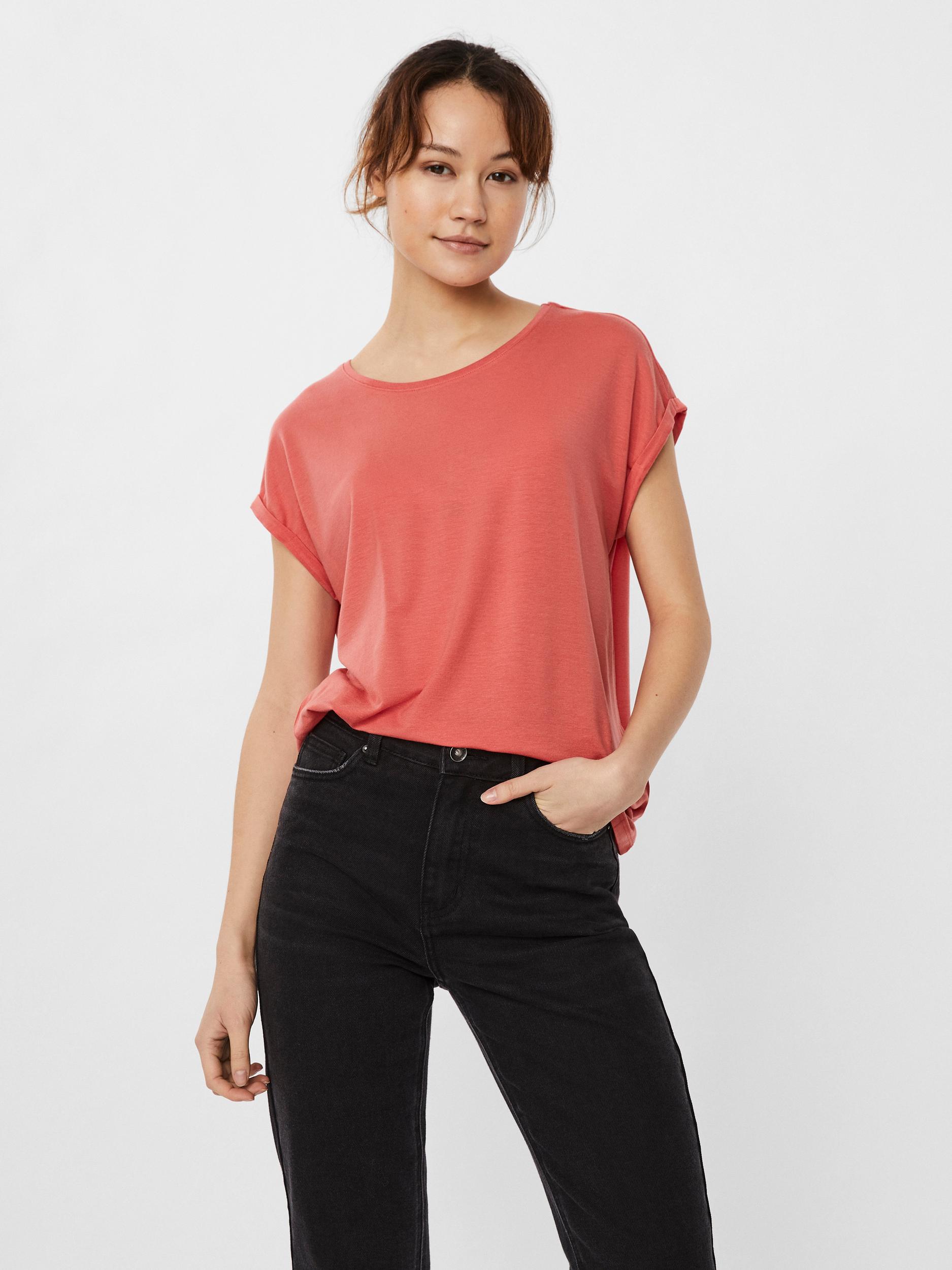 AWARE | Ava T-Shirt, SPICED CORAL, large