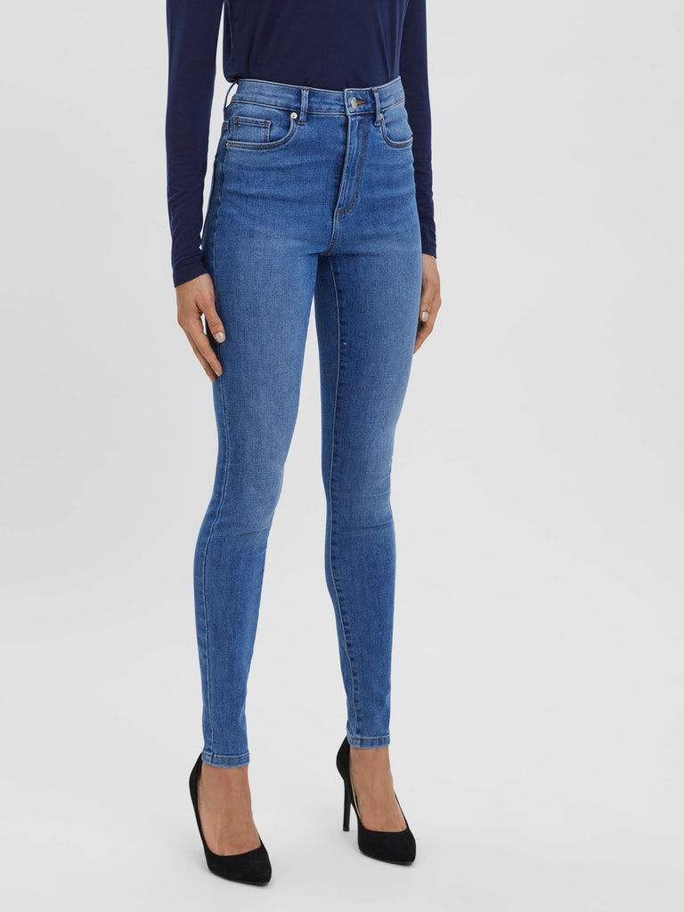 Sophia super high waist skinny fit jeans