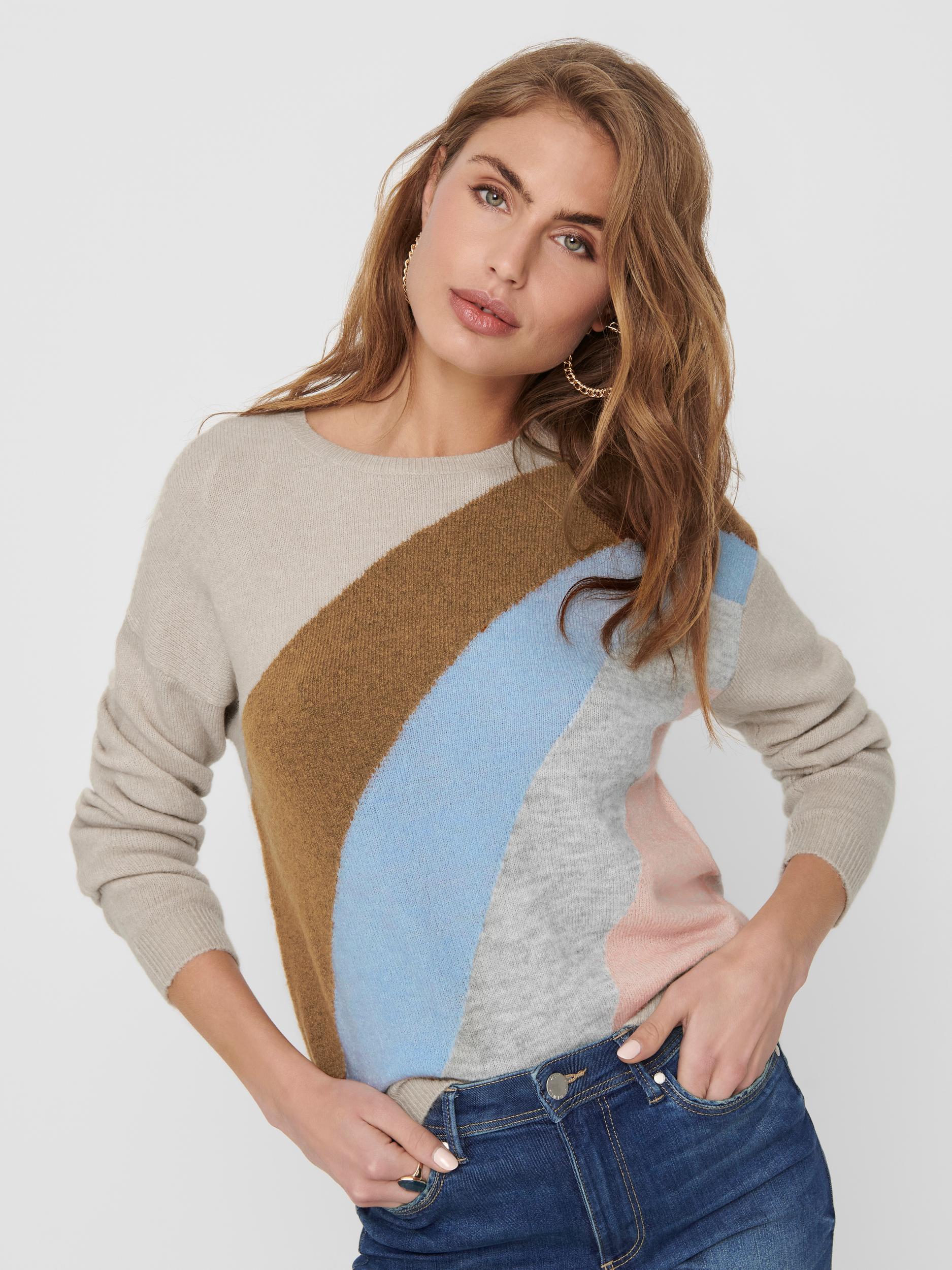 Maeve colourblock sweater