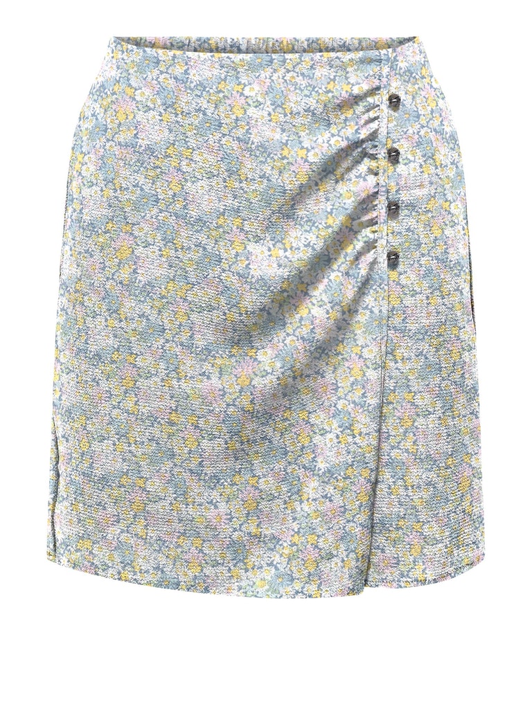 FINAL SALE- Nova wrap mini skirt, CORONET BLUE, large