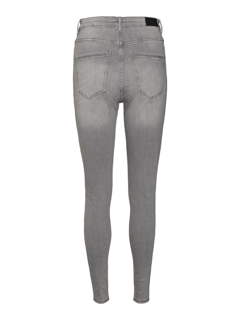 FINAL SALE- Sophia high waist skinny fit jeans, Medium Grey Denim, large