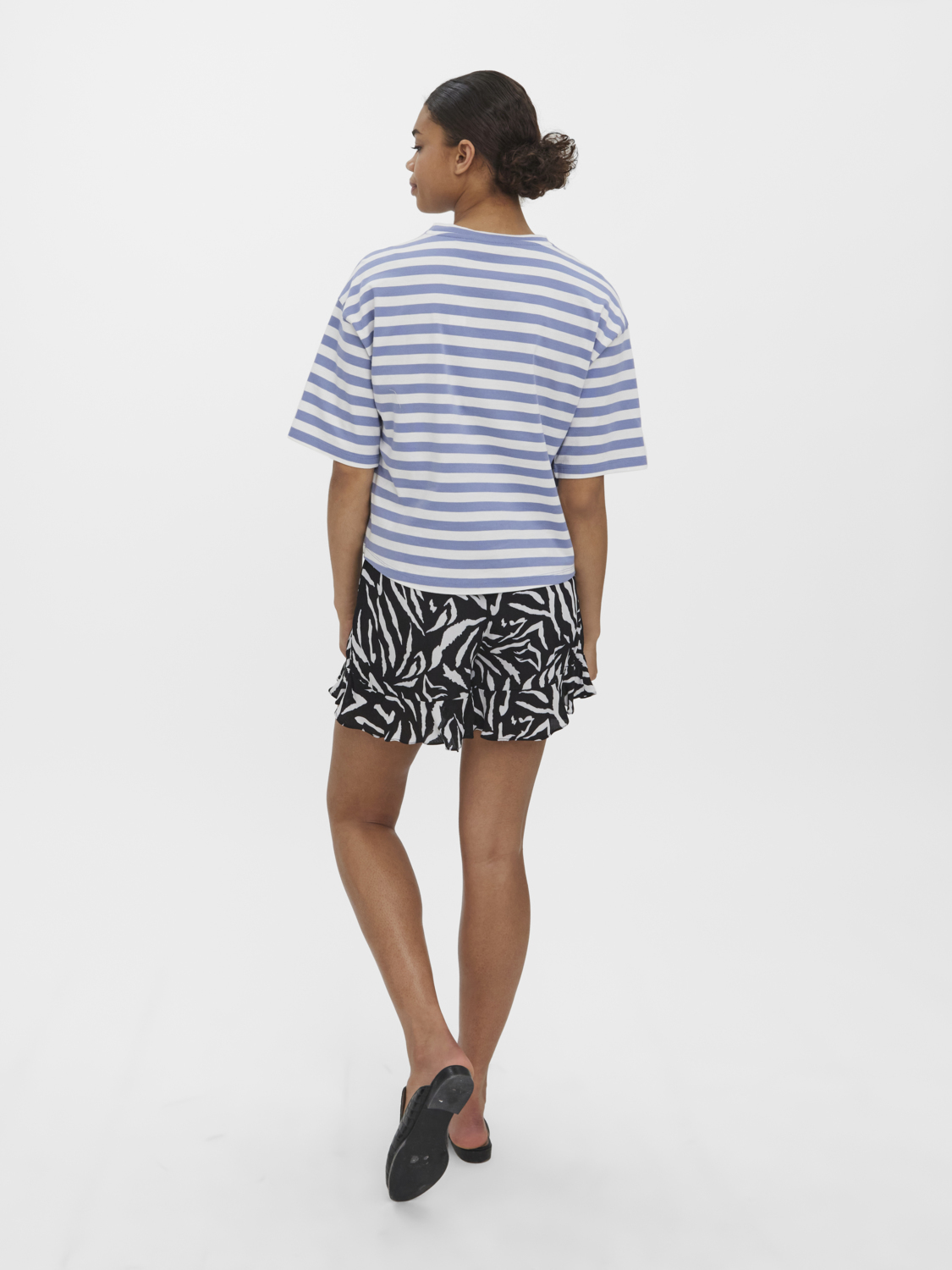 FINAL SALE - Kelly oversized striped t-shirt, INFINITY, large