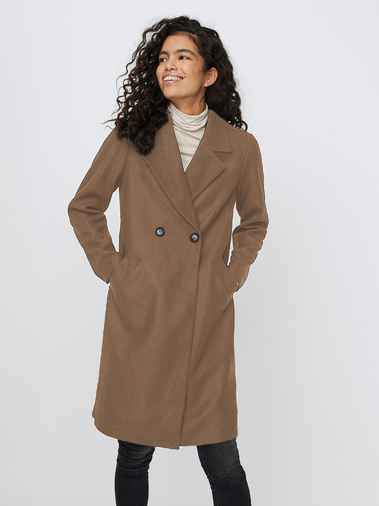 Addie double breasted coat