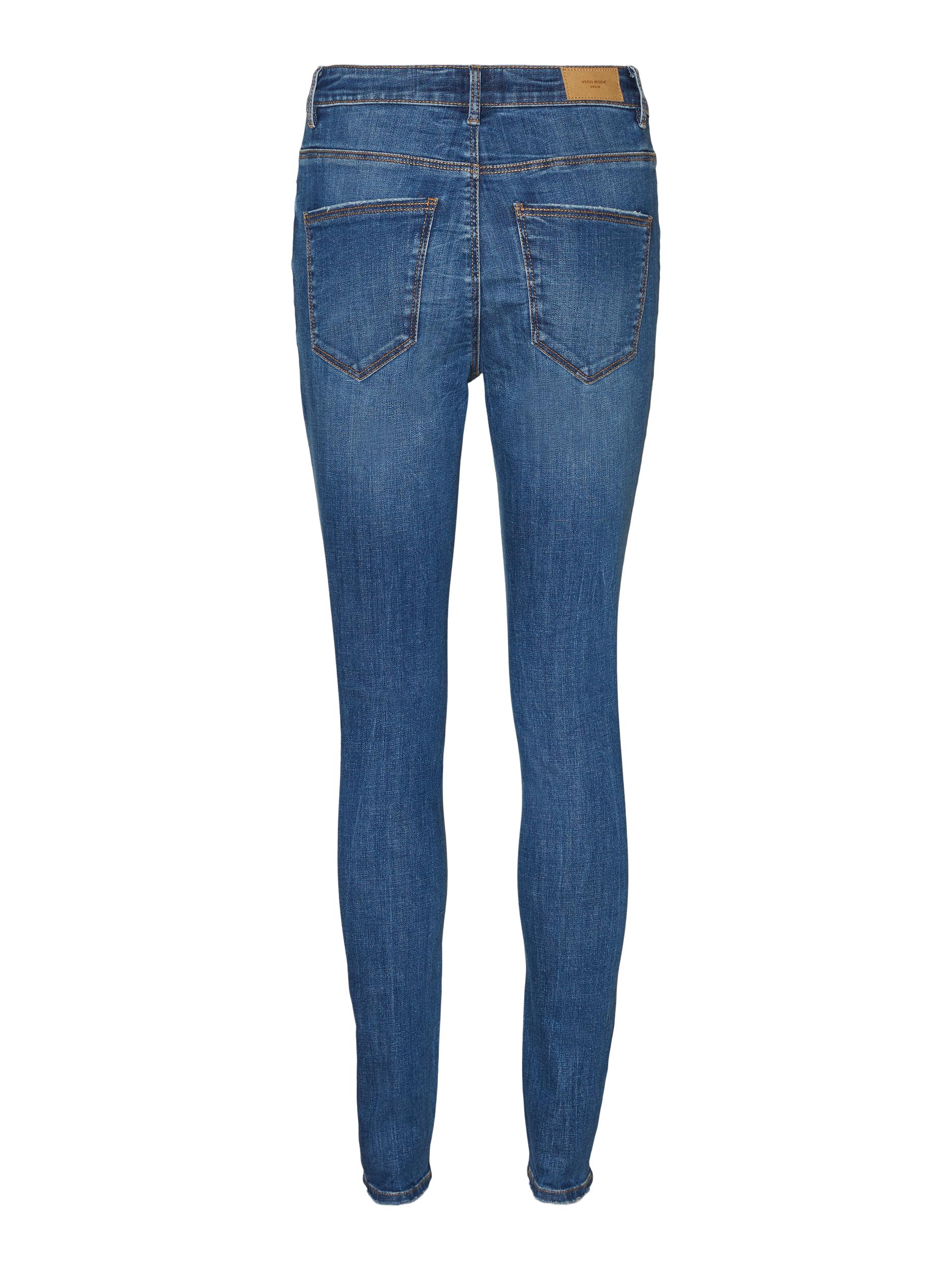 Sophia high waist skinny fit jeans, MEDIUM BLUE DENIM, large